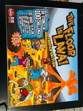 The Floor is Lava! Family Edition Game -movement game brain break NIB NEW